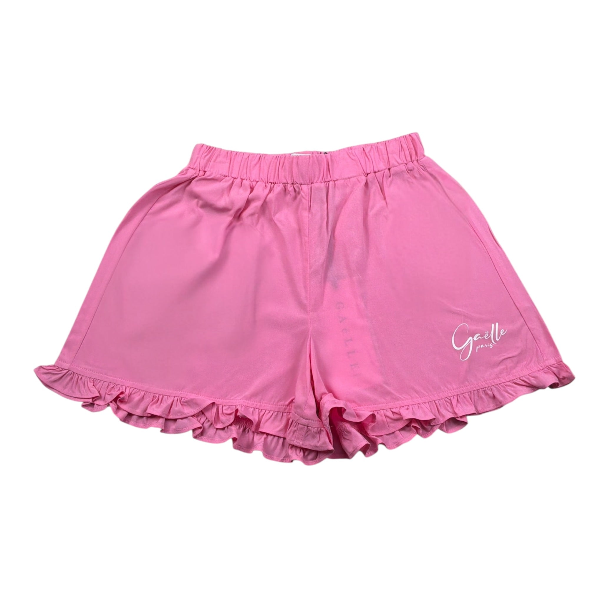 Gaelle Short tinta unita con Elastico In Vita Rosa per Bambina 2746S00484 ROSA GAELLE 