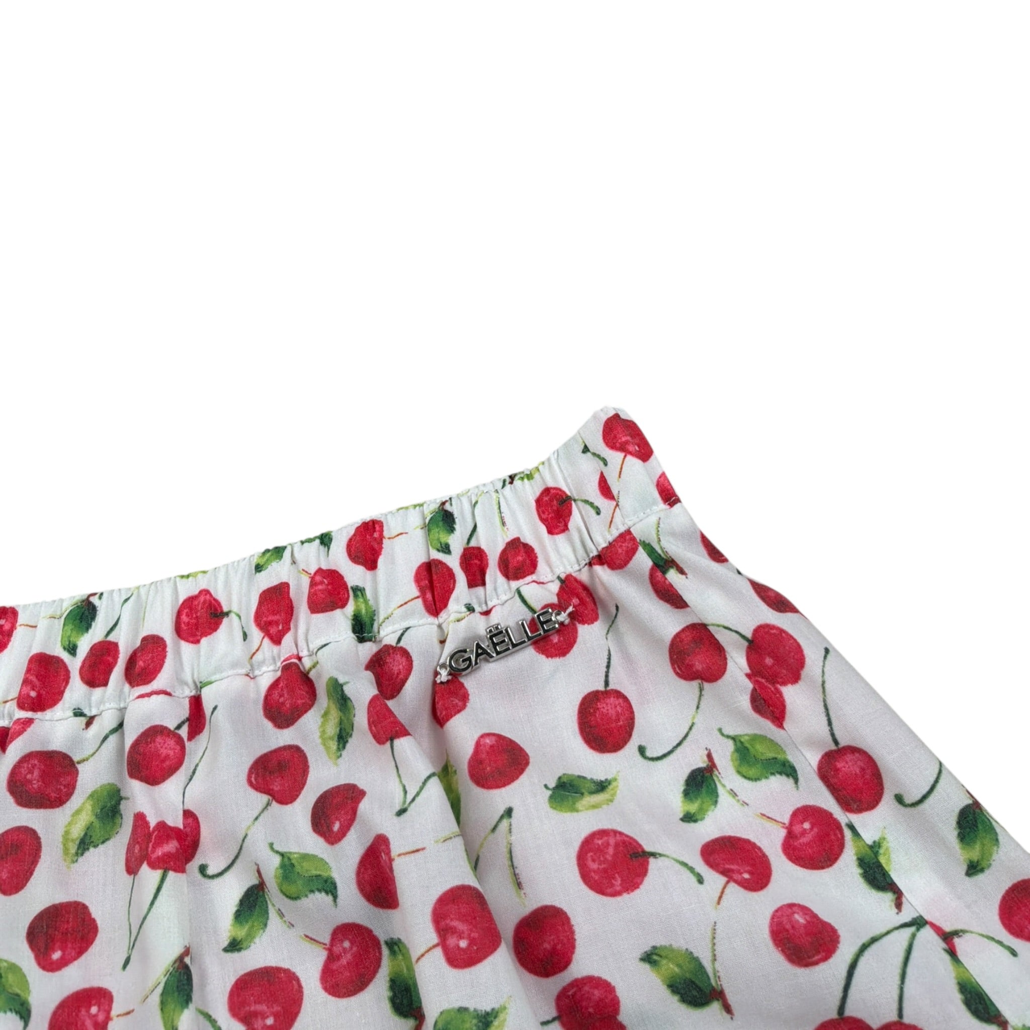 Gaelle Short tinta unita con Stampa Bianco per Bambina 2746S00493 BIANCO GAELLE 