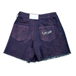 Gaelle Short In Denim tinta unita con Girovita Regolabile Blu per Bambina 2746SD00482 BLU GAELLE 