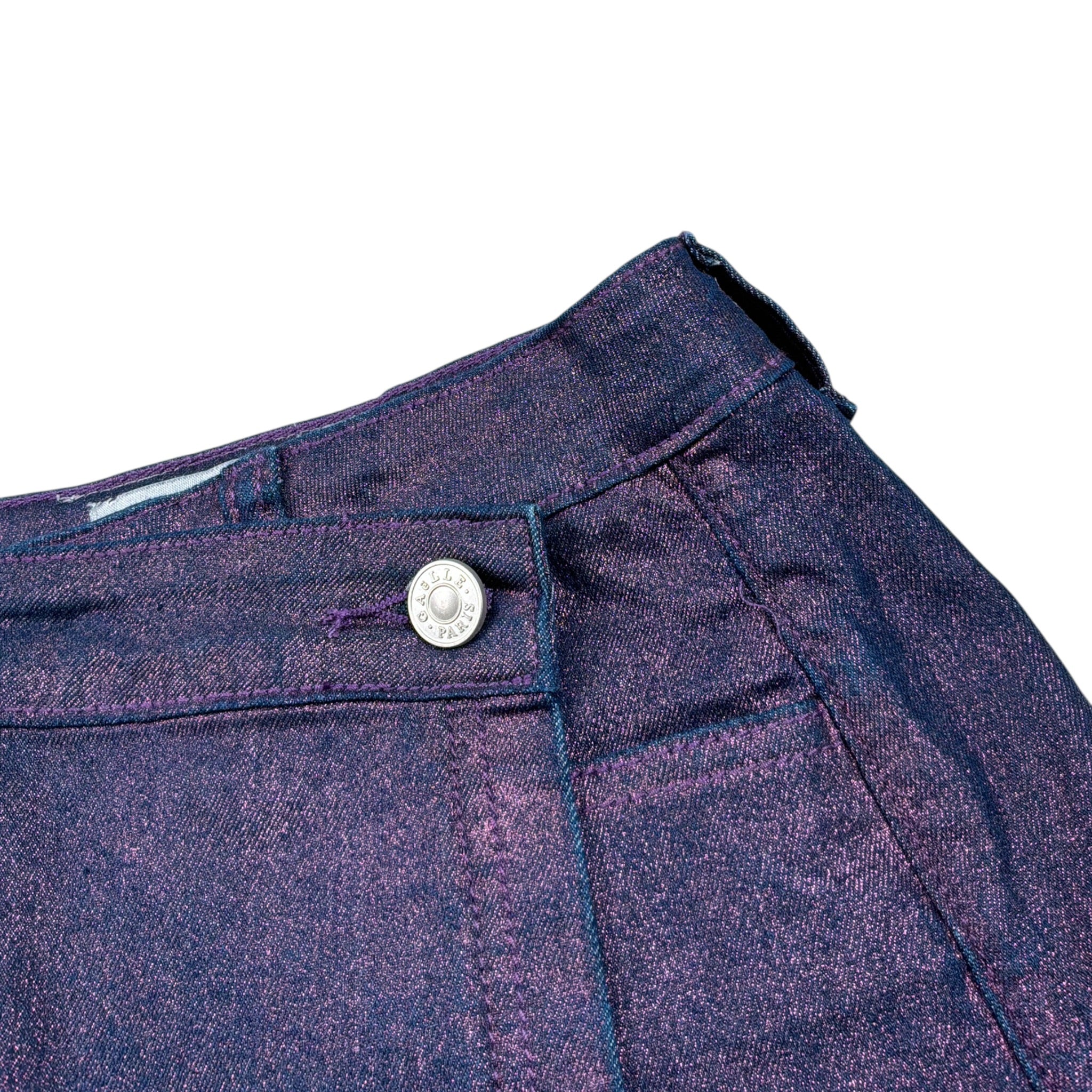 Gaelle Short In Denim tinta unita con Girovita Regolabile Blu per Bambina 2746SD00482 BLU GAELLE 
