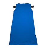 Gaelle Abito Mezza Manica tinta unita con Logo Blu per Bambina 2746V00062 BLU GAELLE 