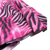 Gaelle Abito Tinta Unita con Fantasia Zebrata per Bambina 2746V0699 FUXIA GAELLE 