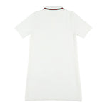 Gucci Abito Mezza Manica Tinta Unita per Bambina 809682 BIANCO GUCCI 