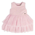 Guess Set Abito-Coulotte Tinta Unita Giromanica per Neonata A3RK26KBL10 ROSA GUESS 