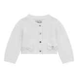 Guess Cardigan Tinta Unita  per Neonata A4RR00Z3CK0 BIANCO GUESS 