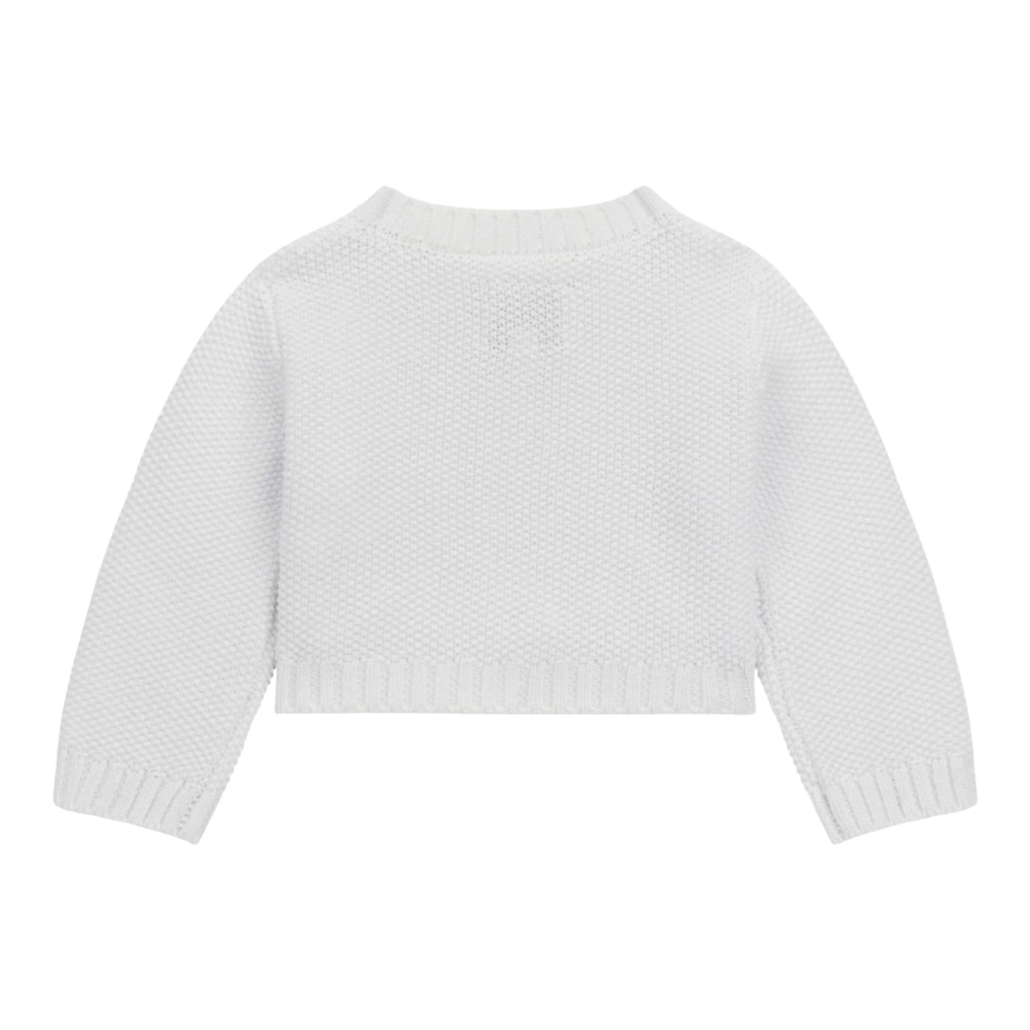 Guess Cardigan Tinta Unita  per Neonata A4RR00Z3CK0 BIANCO GUESS 