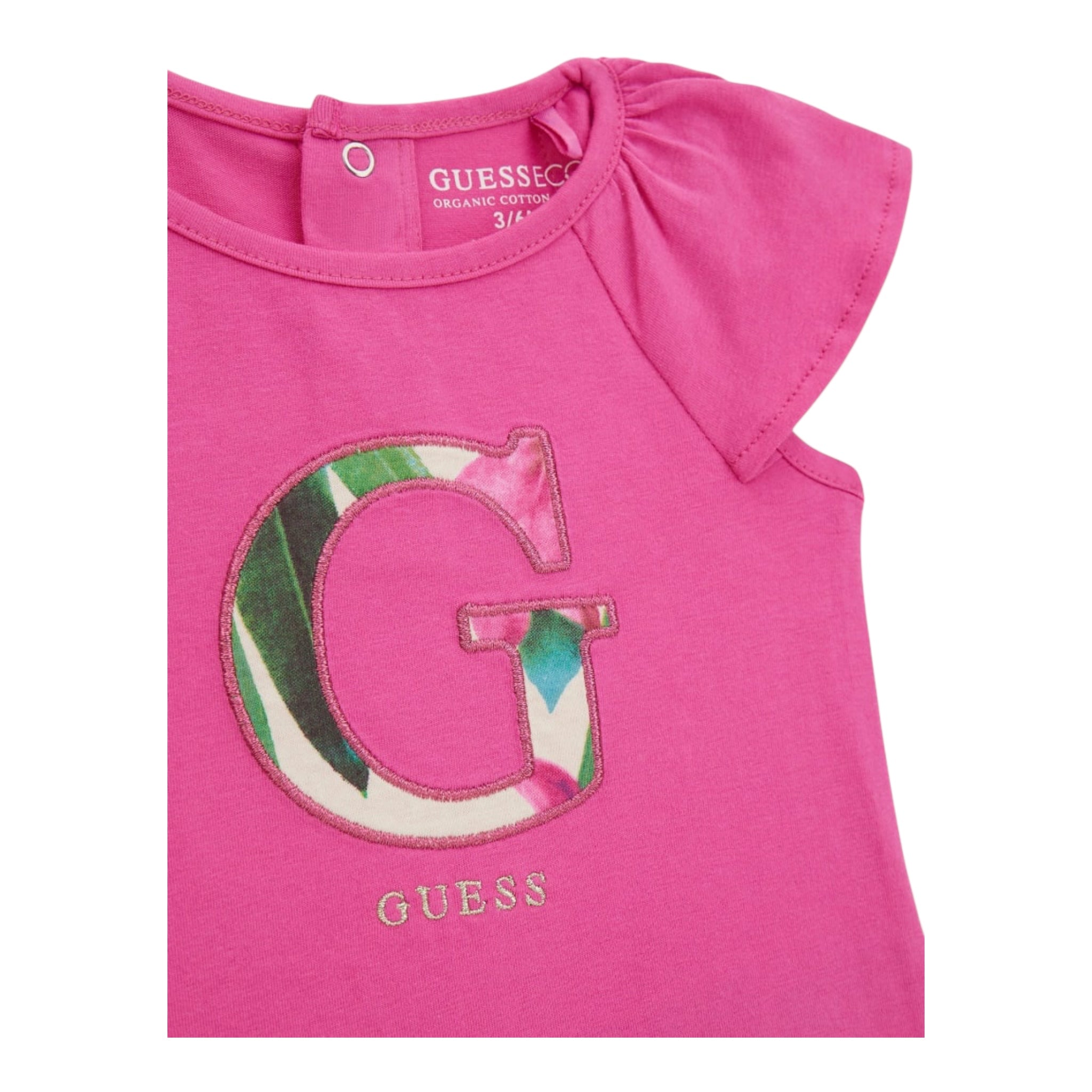 Guess Completo 2 Pezzi Leggins-T-Shirts per Neonata A5GG11K6YW4 FUXIA GUESS 