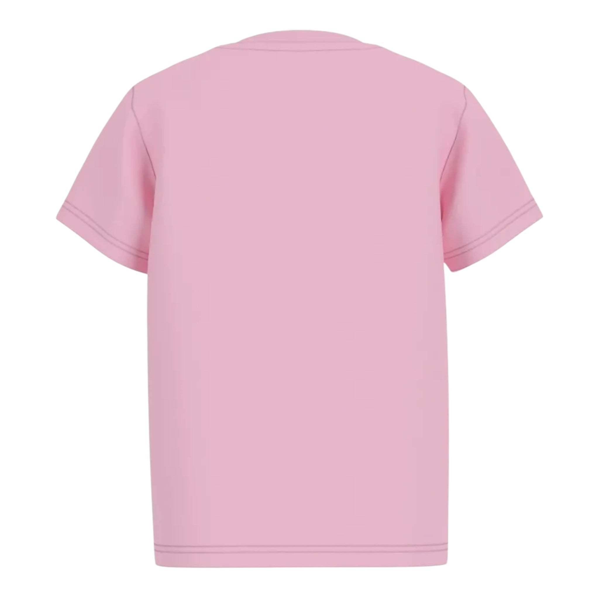 Guess T-Shirt Tinta Unita con Stampa per Neonata H4BT01I3Z14 ROSA GUESS 