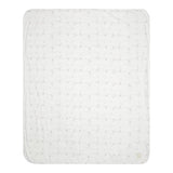 Guess Coperta Tinta Unita con Stampa per Neonata H5GW19KA6W1 BIANCO GUESS 