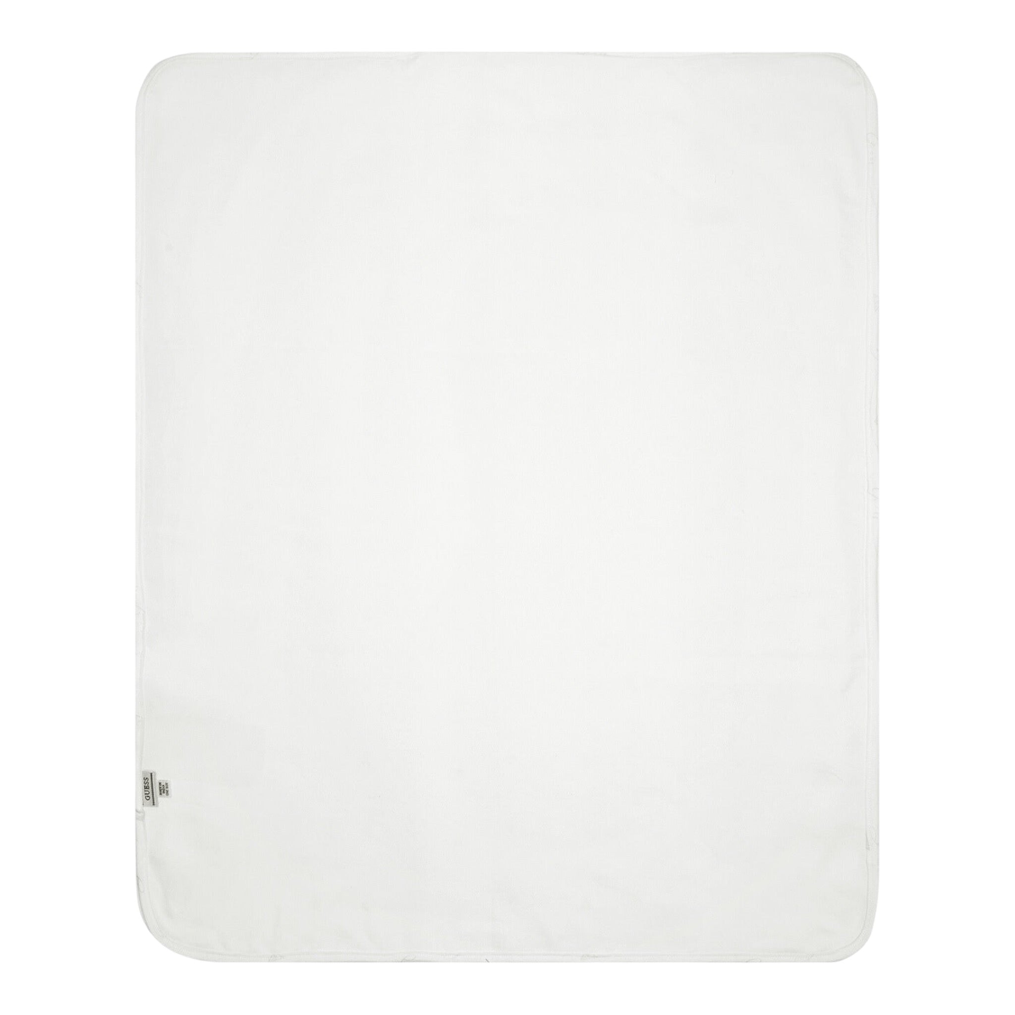 Guess Coperta Tinta Unita con Stampa per Neonata H5GW19KA6W1 BIANCO GUESS 