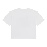 Guess T-Shirt Girocollo Tinta Unita con Stampa per Bambina J5GI04K6YW4 BIANCO GUESS 