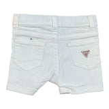 Guess Bermuda Tinta Unita con Girovita Regolabile per Neonato K4RD07WE620 BIANCO GUESS 
