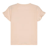 Guess T-Shirt Gircollo Tinta Unita con Stampa per Neonata K5GI02K6YW4 ROSA GUESS 