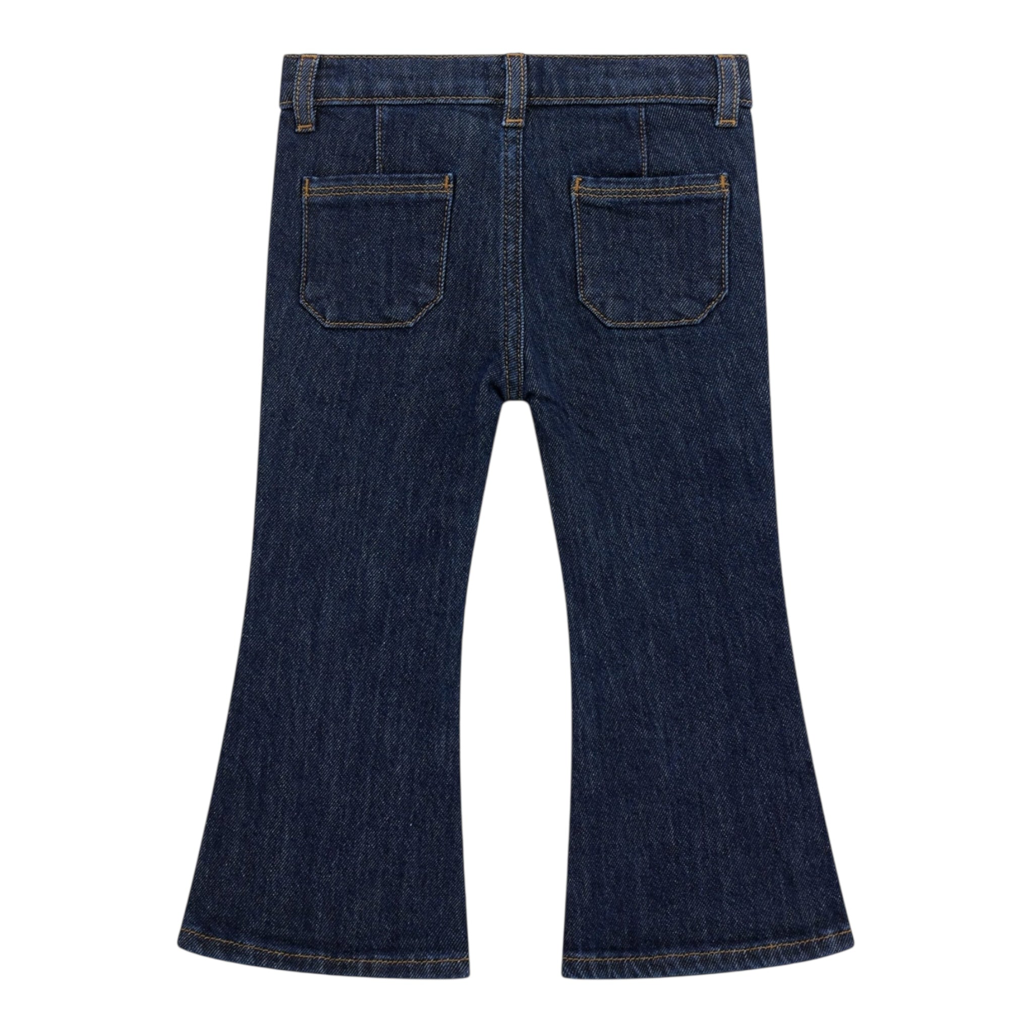 Guess Jeans Tinta Unita con Girovita Regolabile per Bambina K5RA03D4MS0 BLU GUESS 