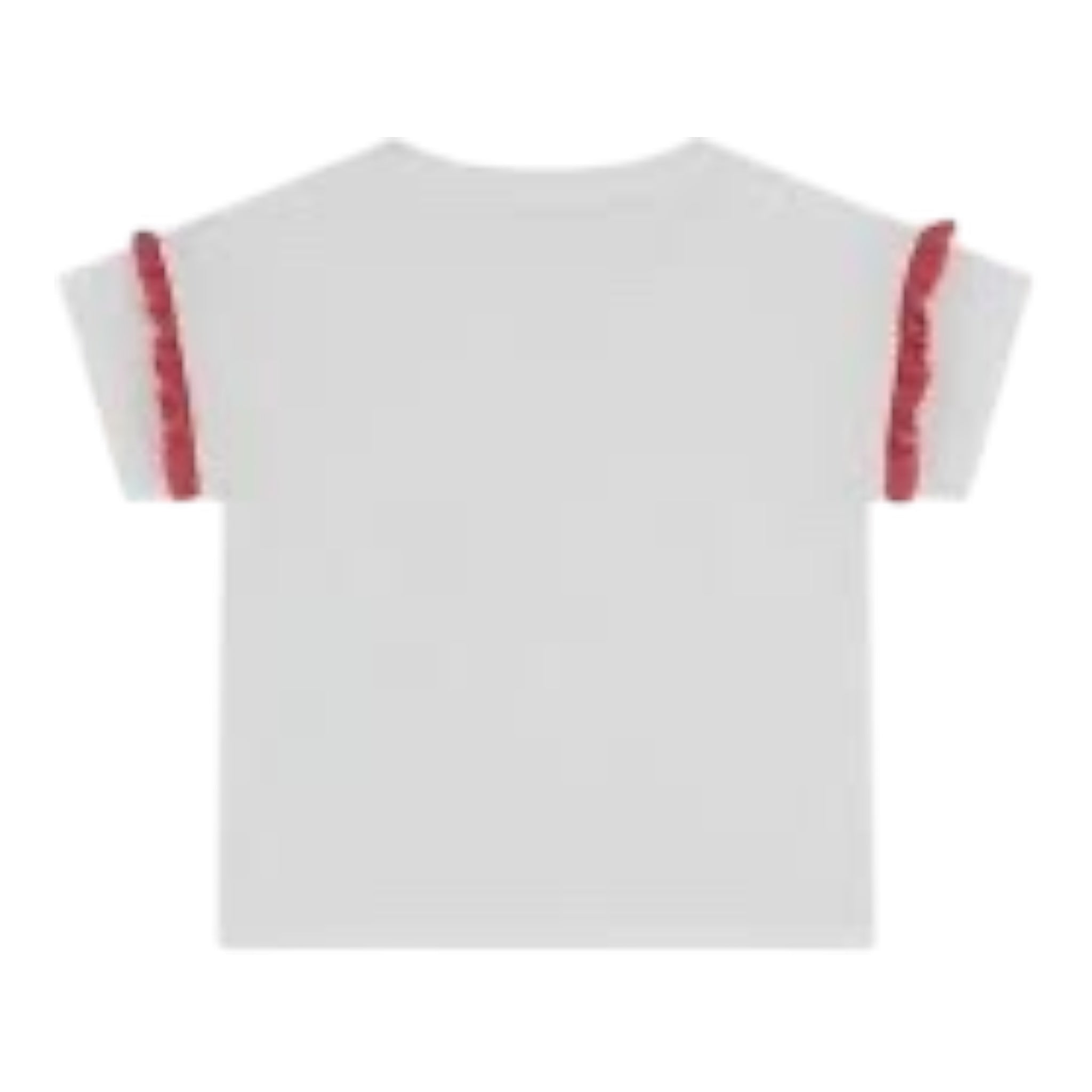 Guess T-Shirt Girocollo Tinta Unita con Stampa per Neonata K5RI12K6YW4N BIANCO GUESS 