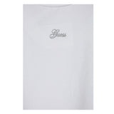 Guess T-Shirt Tinta Unita con Stampa per Neonata K5RI14K6YW4N BIANCO GUESS 