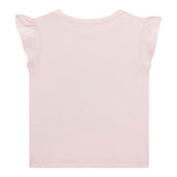 Guess T-Shirt Girocollo Tinta Unita con Stampa per Neonata K5RI18K6YW4 ROSA GUESS 