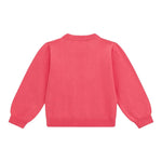 Guess Maglia Girocollo Tinta Unita con Logo per Neonata K5RR00Z3CG0 FRAGOLA GUESS 