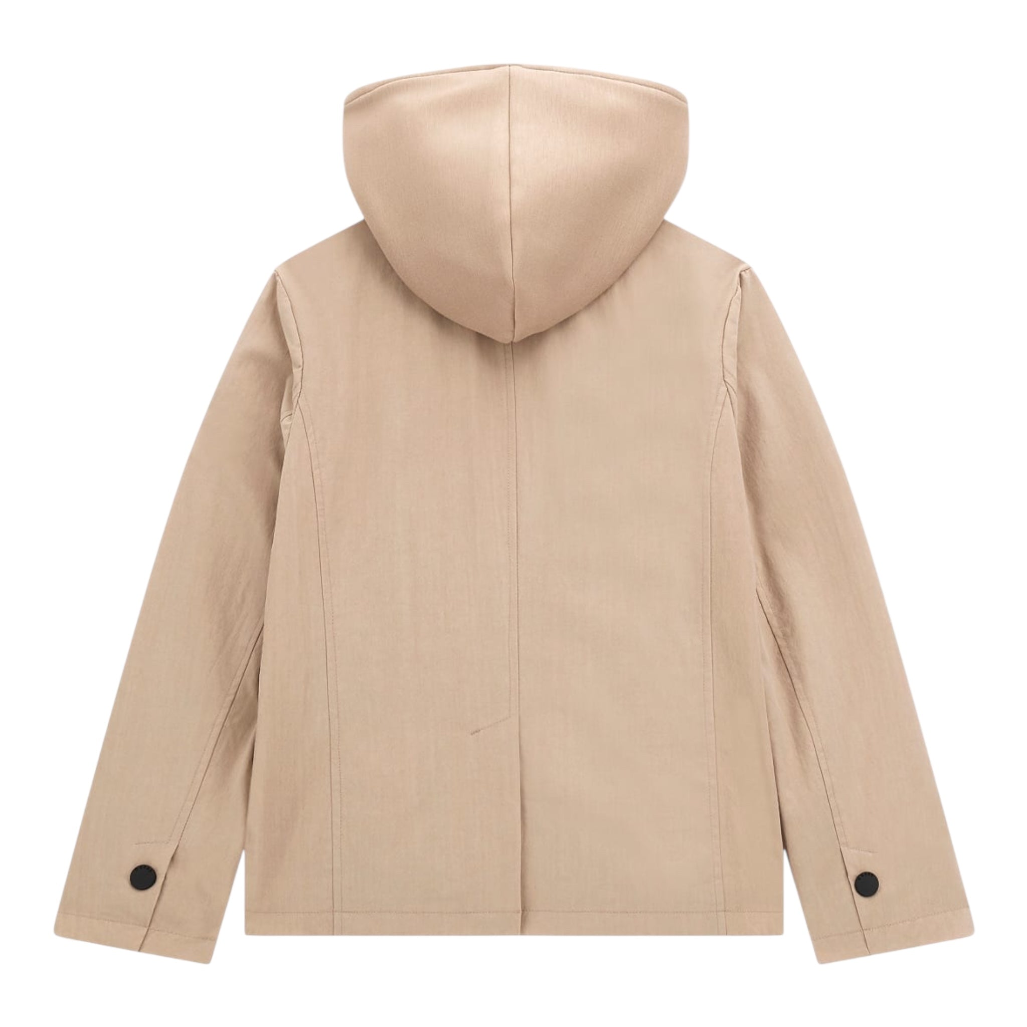 Guess Giacca Tinta Unita con Cappuccio per Bambino L4RL03WFK BEIGE GUESS 