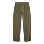 Guess Pantalone Tinta Unita con Elastico In Vita per Bambino L5RB09WF7B1 VERDE GUESS 
