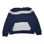 Guess Felpa tinta unita con Cappuccio E Stampa Blu per Bambino L91Q09 BLU GUESS 