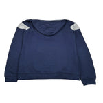 Guess Felpa tinta unita con Cappuccio E Stampa Blu per Bambino L91Q09 BLU GUESS 