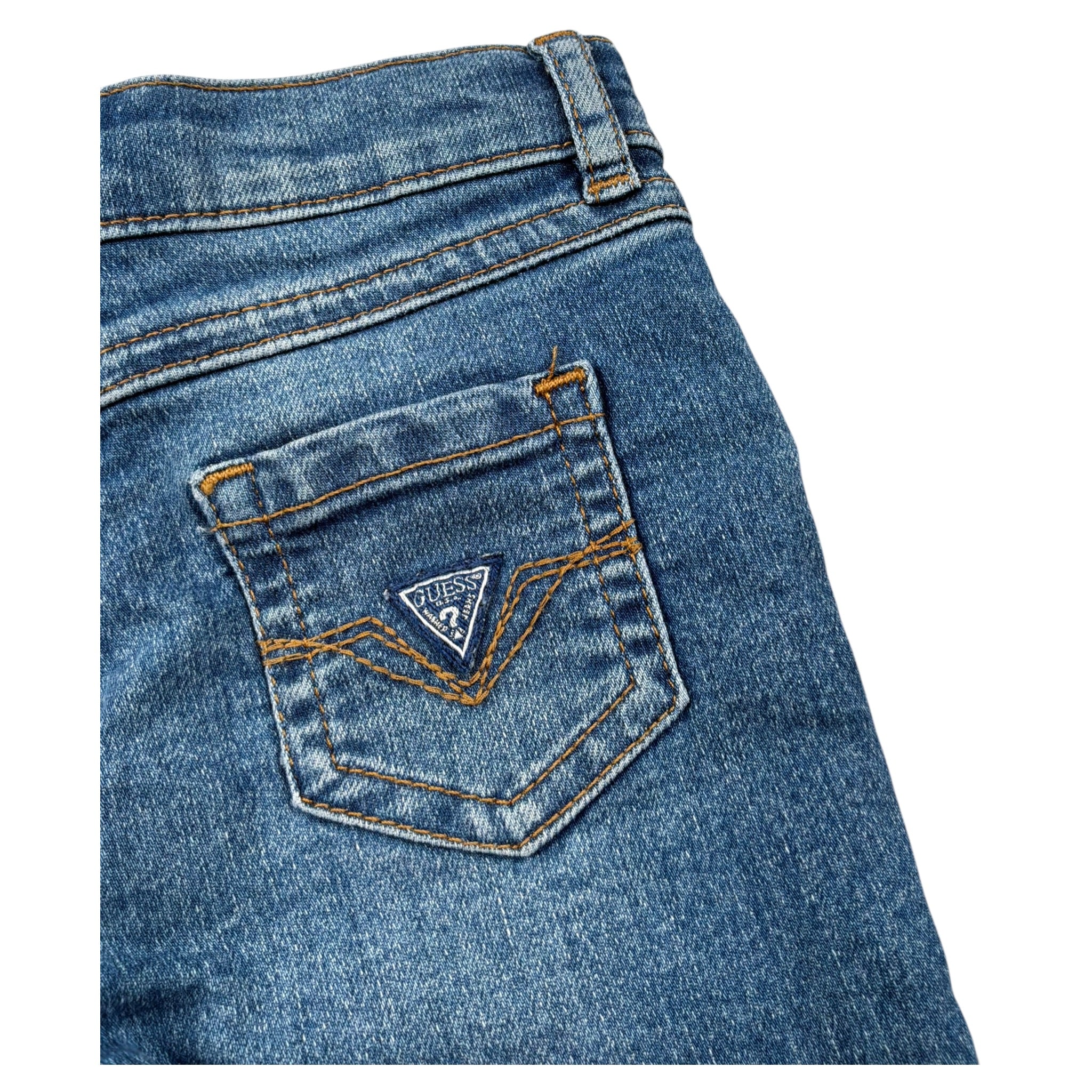 Guess Bermuda In Denim Tinta Unita per Neonato N0BD00D48S0 BLU GUESS 