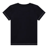 Guess T-Shirt Girocollo Tinta Unita con Stampa per Neonato N4RI11K8HM4 BLU GUESS 