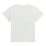 Guess T-Shirt Tinta Unita con Stampa per Neonato N5GI00K8HM4N BIANCO GUESS 