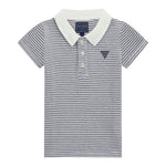 Guess Polo Mezza Manica Fantasia A Righe per Neonato N5GP00K9NK4 BIANCO/BLU GUESS 