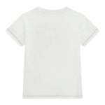Guess T-Shirt Girocollo Tinta Unita con Stampa per Bambino N5RI02K8HM4 BIANCO GUESS 