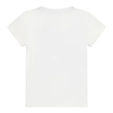 Guess T-Shirt Girocollo Tinta Unita con Stampa per Neonato N5RI19K8HM4N BIANCO GUESS 
