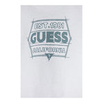 Guess T-Shirt Girocollo Tinta Unita con Stampa per Neonato N5RI25K8HM4N BIANCO GUESS 