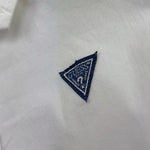 Guess Camicia Tinta Unita con Logo per Neonato N81H09WE5W0 BIANCO GUESS 