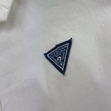 Guess Camicia Tinta Unita con Logo per Neonato N81H09WE5W0 BIANCO GUESS 