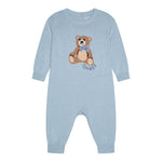 Guess Tutina Tinta Unita con Stampa per Neonata S5RG15Z3KZ1 AZZURRO GUESS 