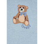 Guess Tutina Tinta Unita con Stampa per Neonata S5RG15Z3KZ1 AZZURRO GUESS 