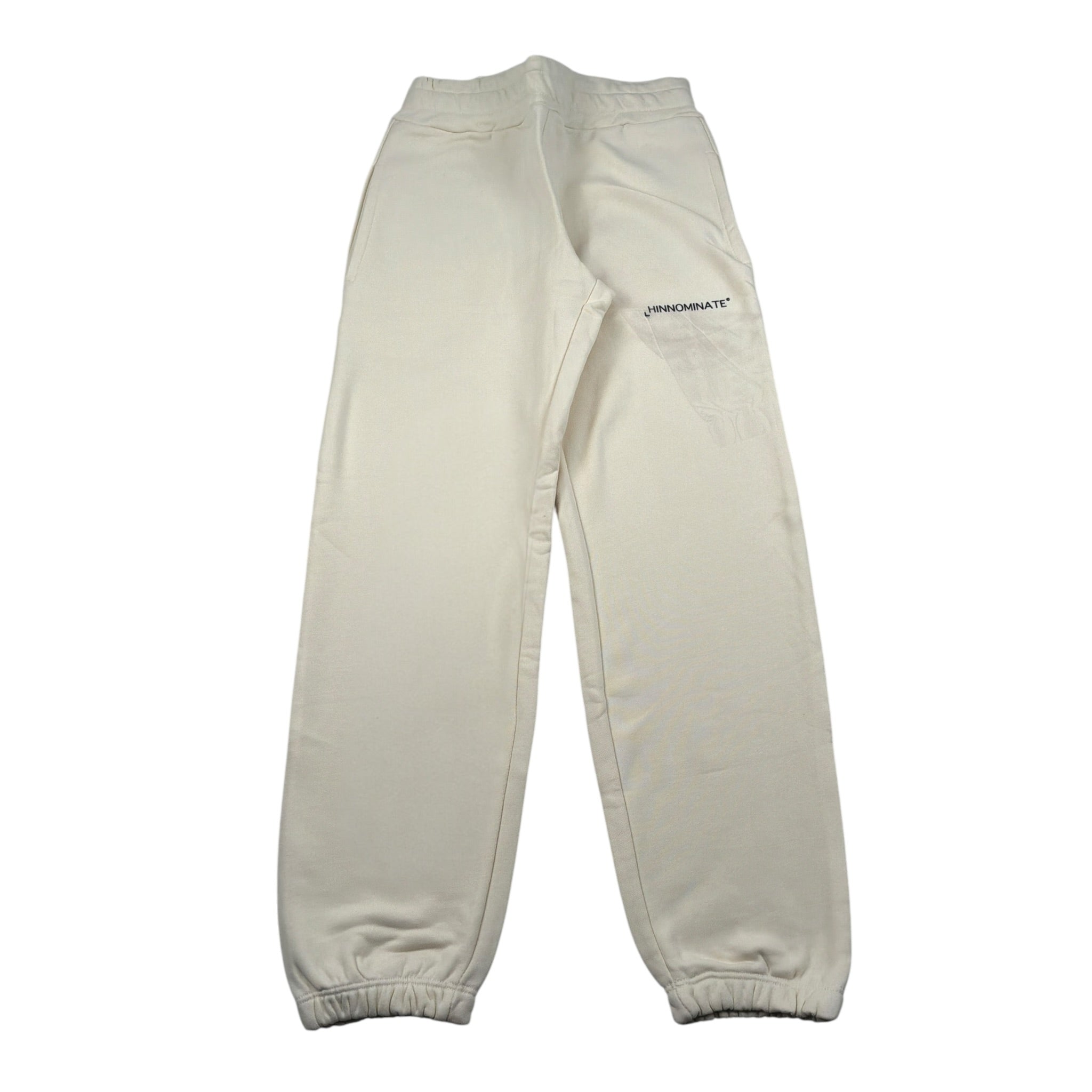 Hinnominate Pantalone Tuta tinta unita con Logo Beige per Bambina 3631PF0075XX BEIGE HINNOMINATE 