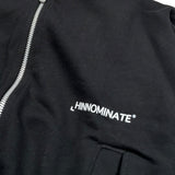 Hinnominate Felpa Tinta Unita con Zip E Cappuccio per Bambino 3635F00001 NERO HINNOMINATE 