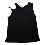Hinnominate Canotta Tinta Unita con Logo per Bambina 3646M00078 NERO HINNOMINATE 
