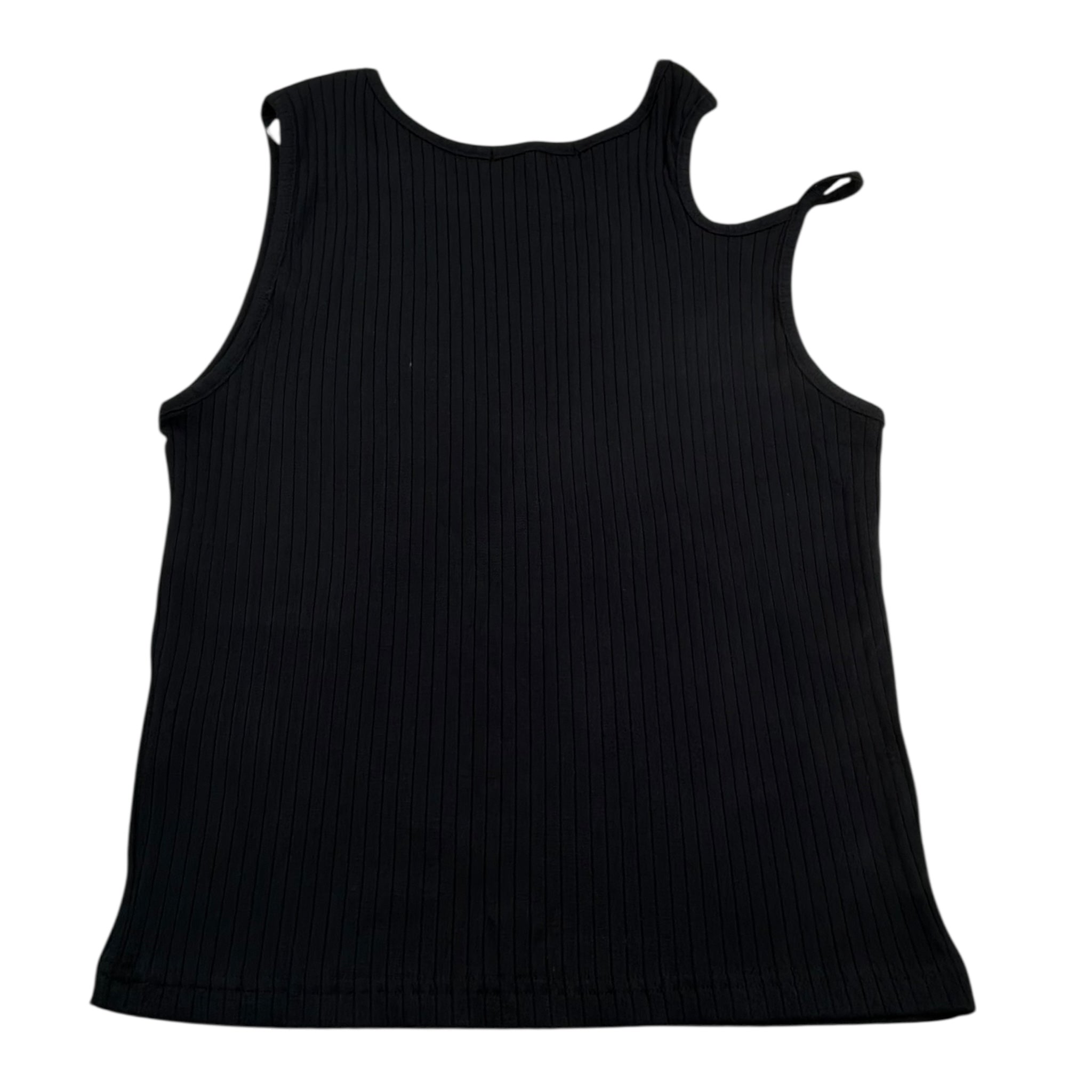 Hinnominate Canotta Tinta Unita con Logo per Bambina 3646M00078 NERO HINNOMINATE 