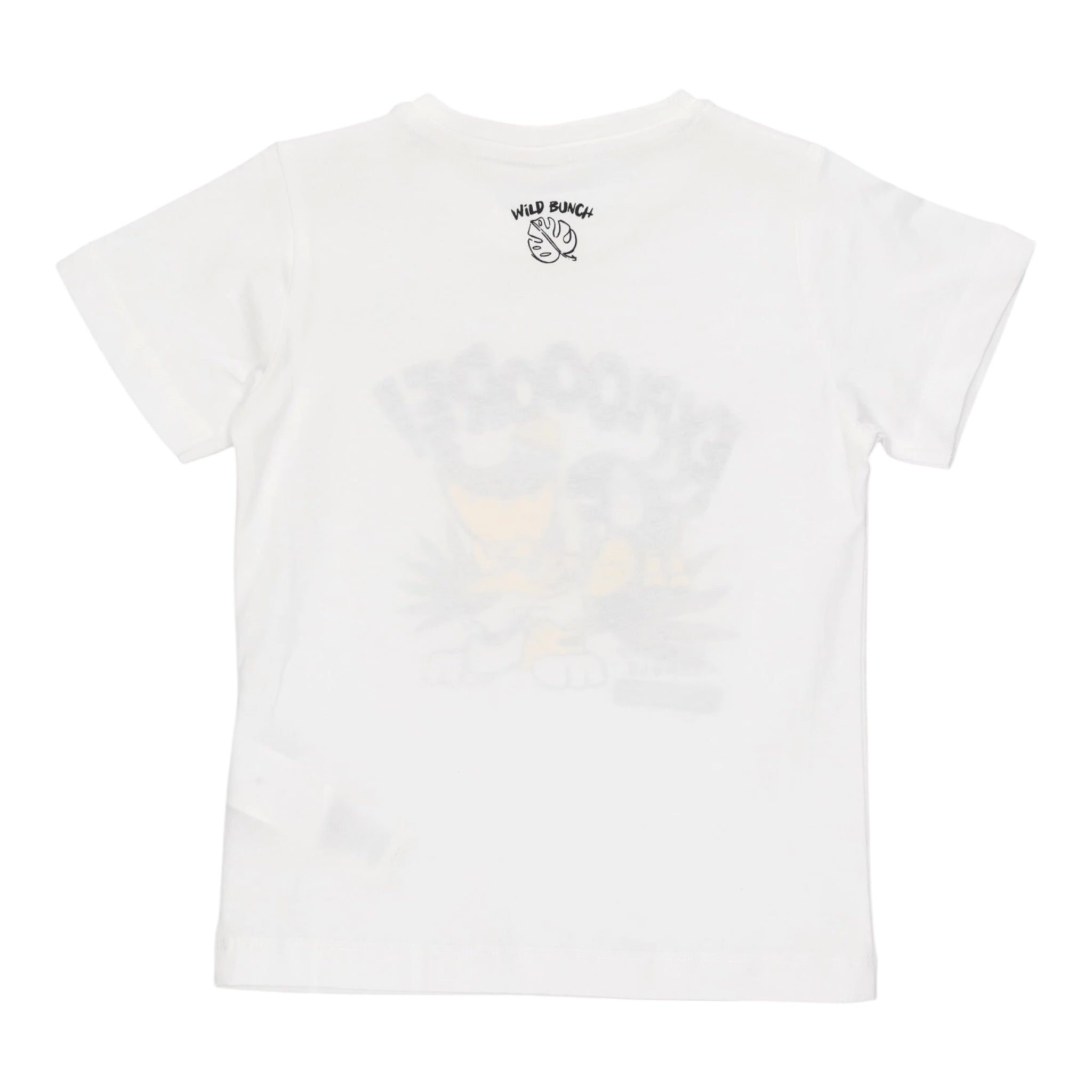 I Do T-Shirt Girocollo Tinta Unita con Stampa per Neonato 4B459N BIANCO I DO 