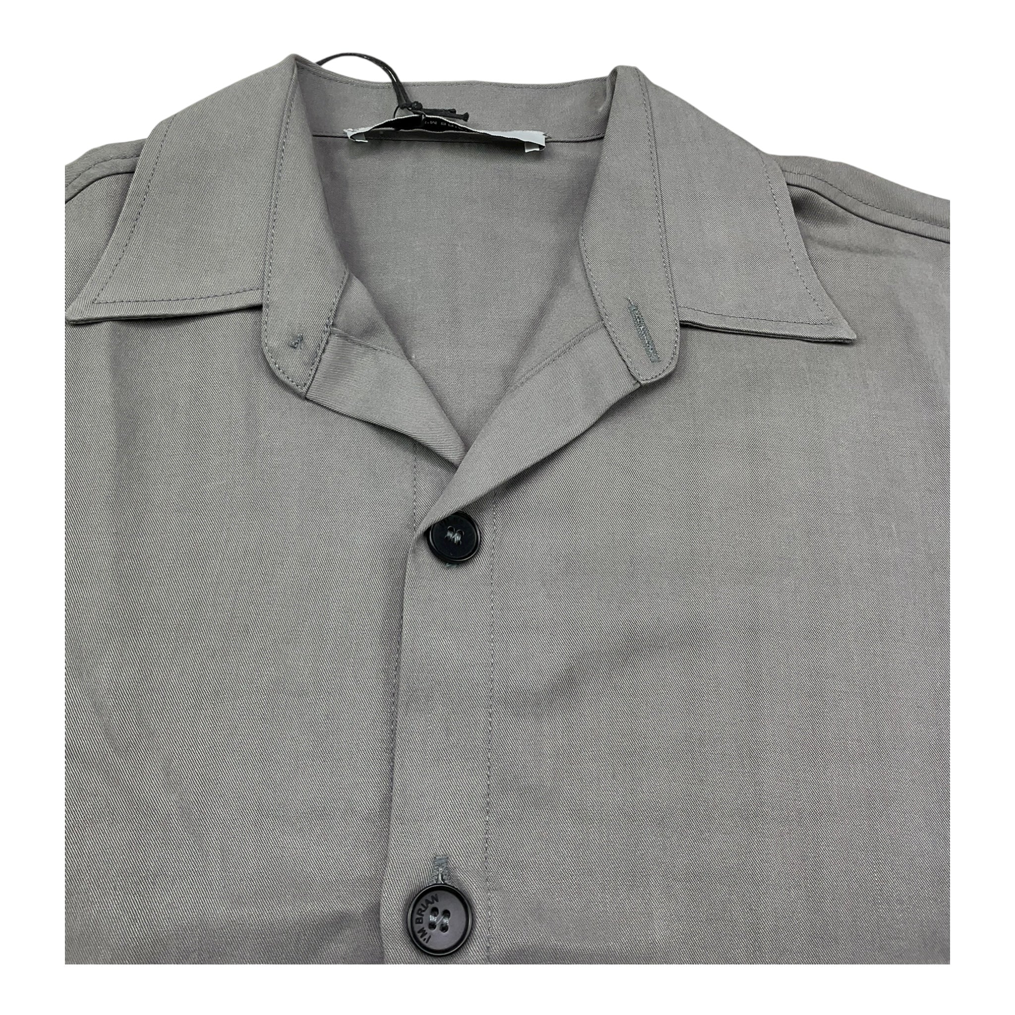 I'M Brian Camicia Mezza Manica Tinta Unita per Bambino CA3298J GRIGIO I'M BRIAN 