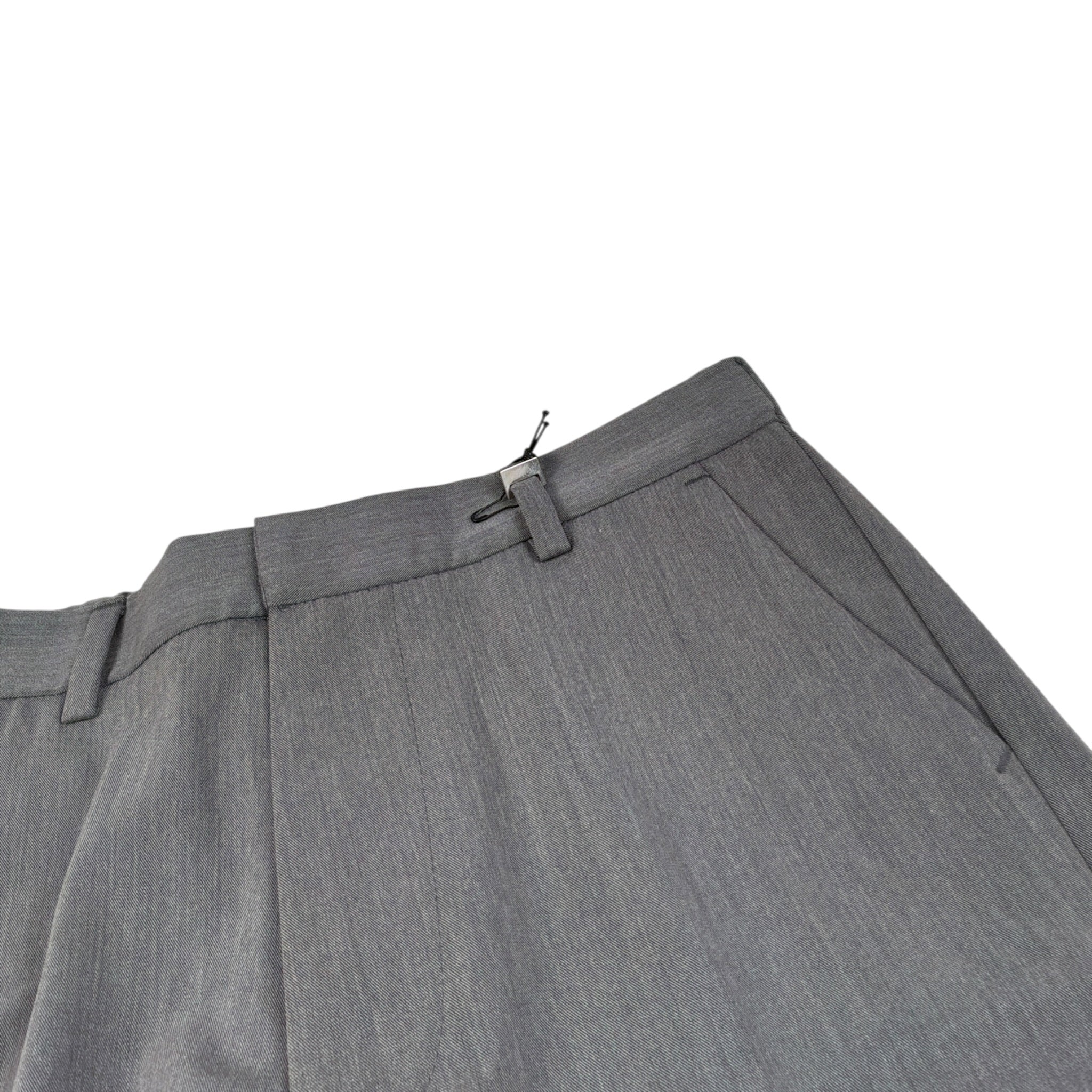 I'M Brian Pantalone tinta unita con Elastico In Vita Grigio per Bambino PA2233J GRIGIO I'M BRIAN 