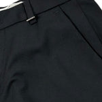 I'M Brian Pantalone Tinta Unita con Elastico In Vita per Bambino PA3234J NERO I'M BRIAN 