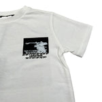 I'M Brian T-Shirt Girocollo tinta unita con Stampa Bianco per Neonato TS1205J BIANCO I'M BRIAN 
