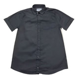 Iceberg Camicia Mezza Manica Tinta Unita con Logo per Bambino CMICE4103J NERO ICEBERG 