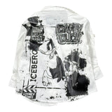 Iceberg Camicia Tinta Unita con Stampa per Neonato CMICE5113B BIANCO ICEBERG 