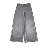 Iceberg Jeans Tinta Unita con Girovita Regolabile per Bambina PTICE5154J NERO ICEBERG 
