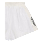 Iceberg Short Tinta Unita con Paillettes per Bambina SHICE5160J PANNA ICEBERG 